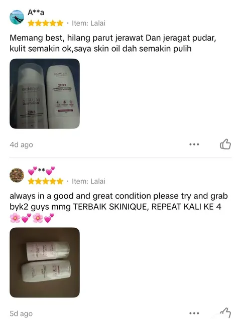 Ulasan A**a & pelanggan ulangan